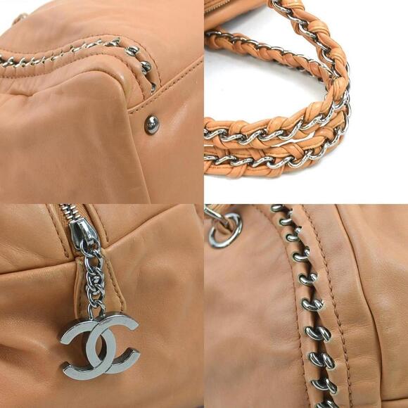 CHANEL Brown Leather Bag - Picture 4 of 5